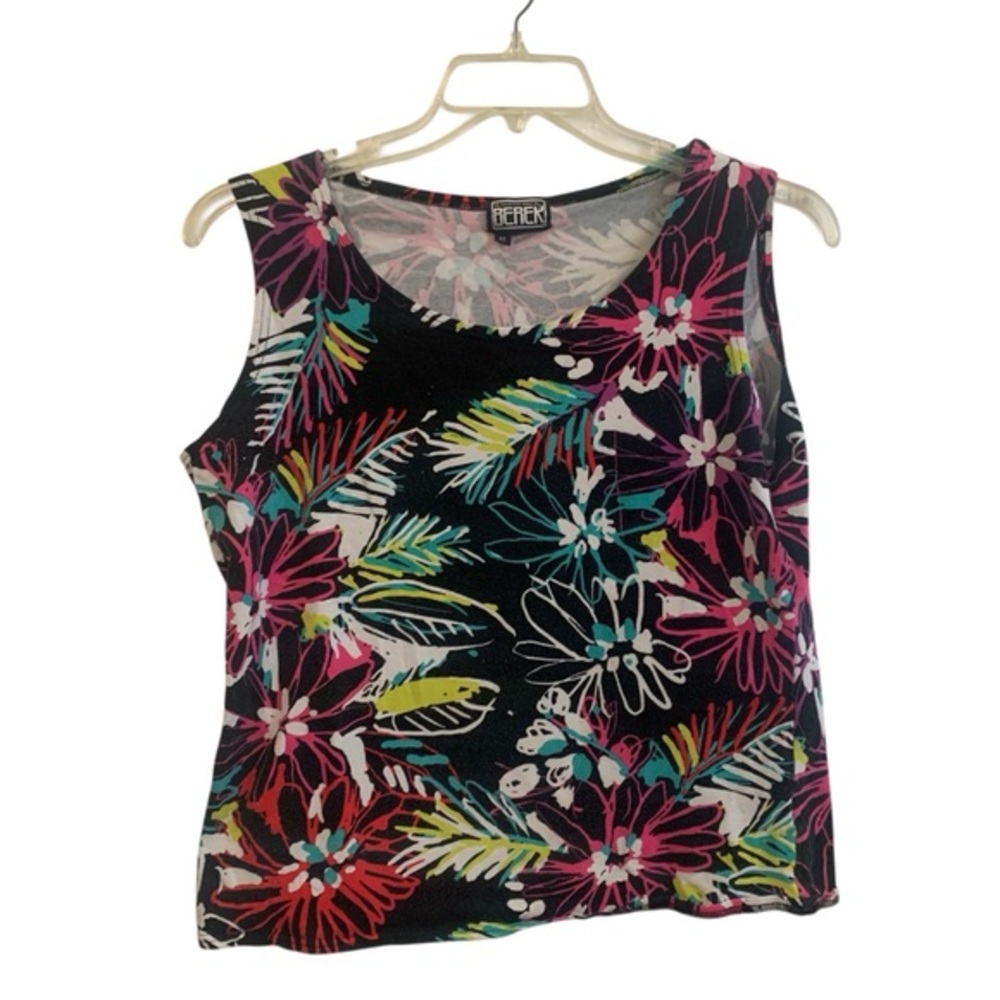 Berek brand multicolor floral sleeveless top Ladies Size Medium